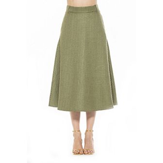 Women's ALEXIA ADMOR Leonie Tweed Full Maxi Skirt