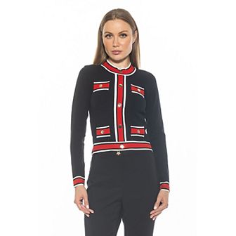 Women's ALEXIA ADMOR Kiley Long Sleeve Button Down Jacket Top