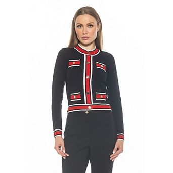 Women's ALEXIA ADMOR Kiley Long Sleeve Button Down Jacket Top