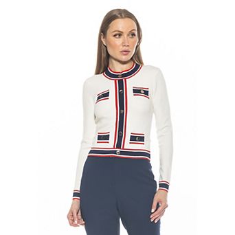 Women's ALEXIA ADMOR Kiley Long Sleeve Button Down Jacket Top