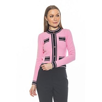 Women's ALEXIA ADMOR Kiley Long Sleeve Button Down Jacket Top