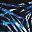 Black Tie Dye Palm