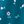 Deep Teal Ditsy