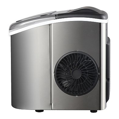 Frigidaire 26 lbs. Stainless Steel Ice Maker