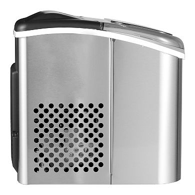 Frigidaire 26 lbs. Stainless Steel Ice Maker