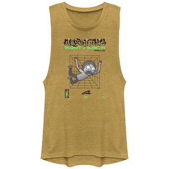 Juniors' Rick And Morty Falling Morty Smith Graphic Tank Top