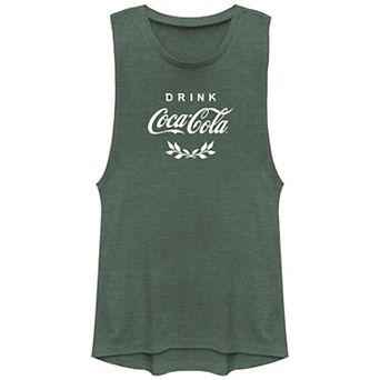 Juniors' Coca-Cola Drink Graphic Tank Top