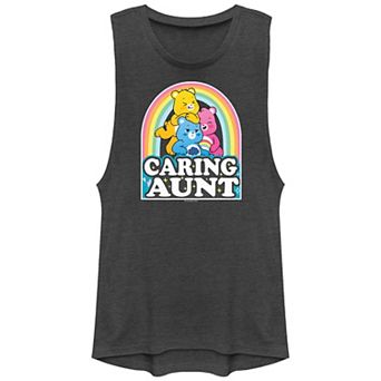 Women's Care Bears Caring Aunt Graphic Tank Top