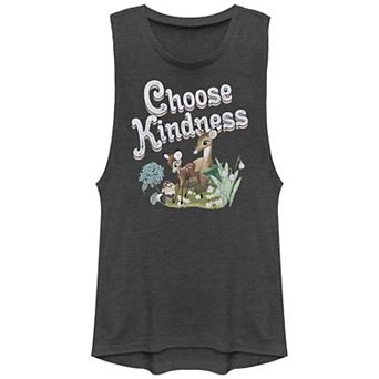 Disney's Bambi Choose Kindness Juniors' Graphic Tank Top