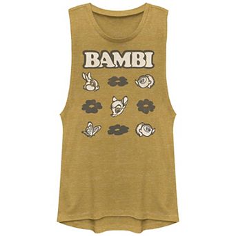 Disney's Bambi And Friends Juniors' Graphic Tank Top