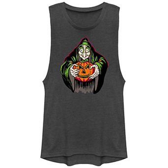 Disney Villains Snow White Evil Queen Pumpkin Juniors' Graphic Tank Top