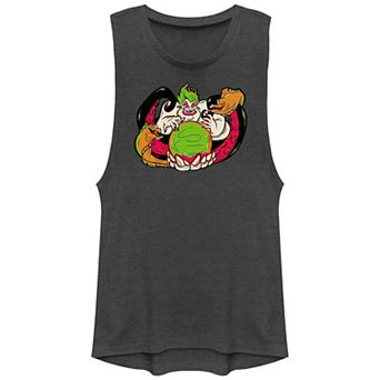 Disney Villains The Little Mermaid Ursula Sea Witch Juniors' Graphic Tank Top