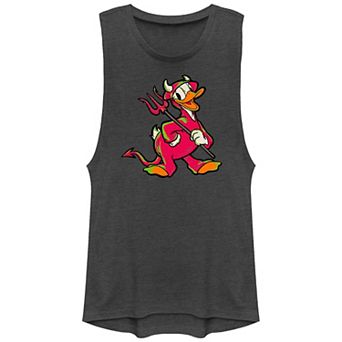 Disney's Mickey Mouse & Friends Donald Duck Devil Costume Juniors' Graphic Tank Top