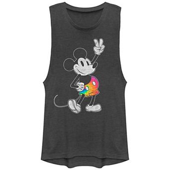 Disney's Mickey Mouse & Friends Mickey Mouse Tie Dye Shorts Juniors' Graphic Tank Top