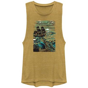 Disney's Pirates Of The Caribbean Infernal Sea Juniors' Graphic Tank Top