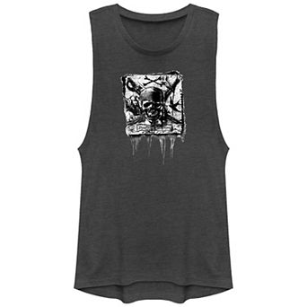 Disney's Pirates Of The Caribbean Stamp Juniors' Graphic Tank Top