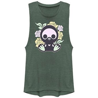 Juniors' Skelanimals Quackee Graphic Tank Top