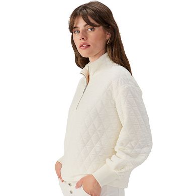 Modern Supply Quilted Half-Zip Pullover