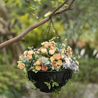 Durable Lace Ultimate Hanging Baskets Tomato, Flower, and Herb Outdoor Flower Planter