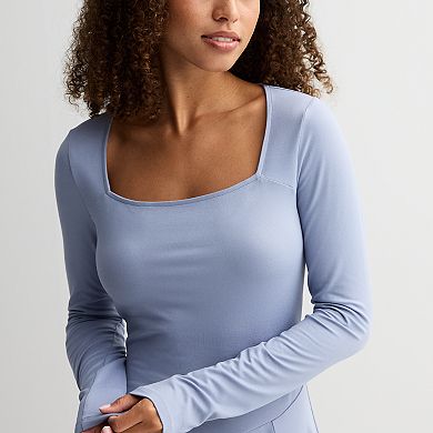 Juniors' SO® Long Sleeve Skater Mini Dress