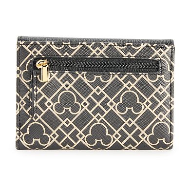 Disney's Mickey Mouse Foil Print Trifold Wallet