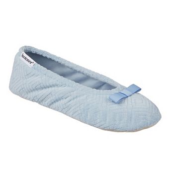 Women's isotoner Gemma Micro Terrycloth Ballerina Slippers