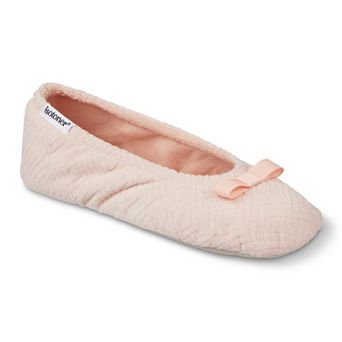 Women's isotoner Gemma Micro Terrycloth Ballerina Slippers