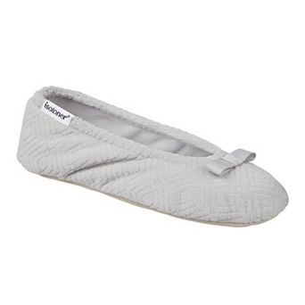 Women's isotoner Gemma Micro Terrycloth Ballerina Slippers