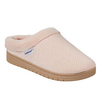 isotoner Gemma Sculpted Microterry Hoodback Women's Slippers