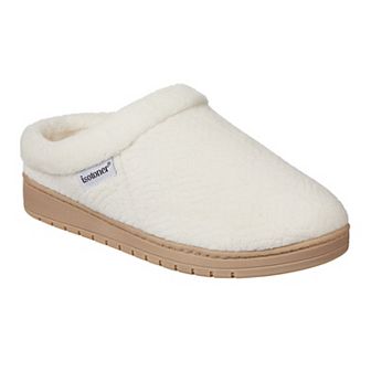 isotoner Gemma Sculpted Microterry Hoodback Women's Slippers