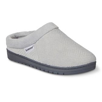 isotoner Gemma Sculpted Microterry Hoodback Women's Slippers