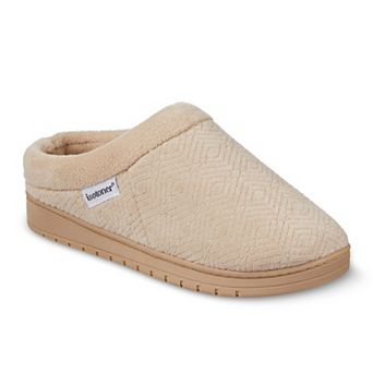 isotoner Gemma Sculpted Microterry Hoodback Women's Slippers