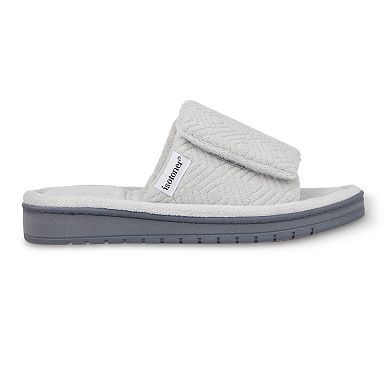 Women's isotoner Gemma Micro Terry Cloth Adjustable Slide Slippers
