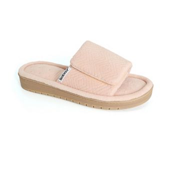 Women's isotoner Gemma Micro Terry Cloth Adjustable Slide Slippers