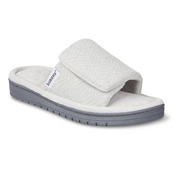 Women's isotoner Gemma Micro Terry Cloth Adjustable Slide Slippers