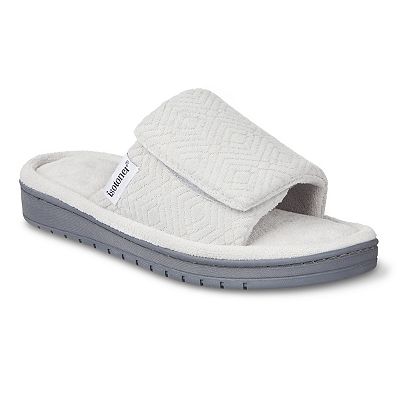 Women's isotoner Gemma Micro Terry Cloth Adjustable Slide Slippers