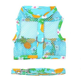 Doggie Design Cool Mesh Dog Harness With Leash