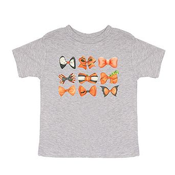 Coquette Girl Halloween Bow Chart Youth Short Sleeve Graphic Tee
