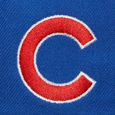 Men's Mitchell & Ness Royal Chicago Cubs Team Tagged Snapback Hat