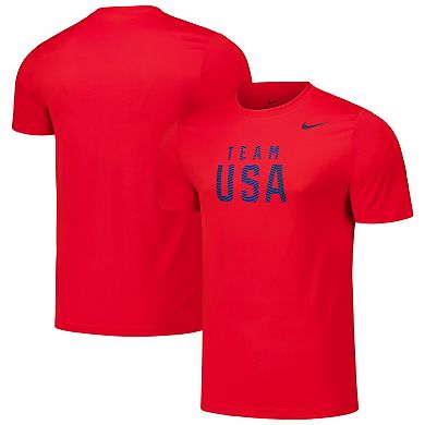Men's Nike Red Team USA Legend Performance T-Shirt