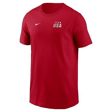 Youth Nike Red Team USA Legend T-Shirt