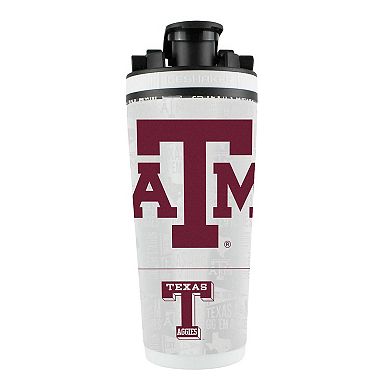 WinCraft Texas A&M Aggies 26oz. 4D Stainless Steel Ice Shaker Bottle