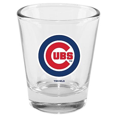 The Memory Company Chicago Cubs 4-Pack 2oz. Shot Glass Set