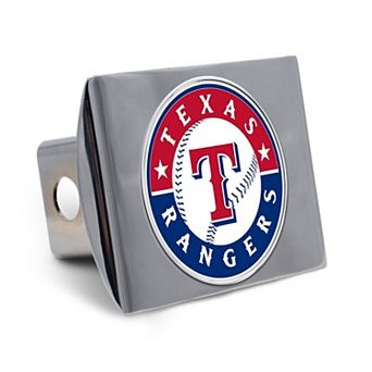 WinCraft Texas Rangers Premium Metal Hitch Cover
