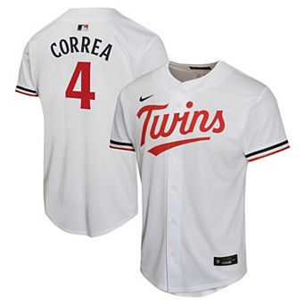 Youth Nike Carlos Correa White Minnesota Twins Home Game Player Jersey