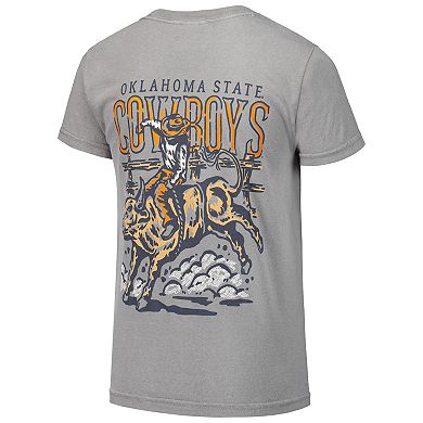 Youth Gray Oklahoma State Cowboys Hyperlocal Comfort Colors T-Shirt