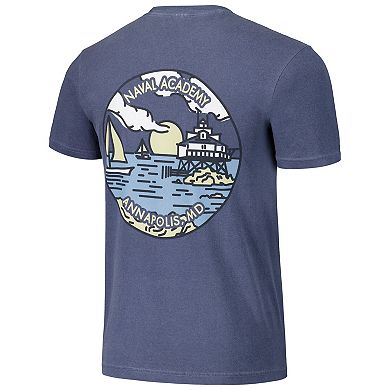 Unisex Navy Navy Midshipmen Scenic Comfort Colors T-Shirt