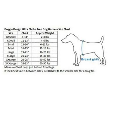 Doggie Design American River Choke Free Dog Harness Ombre Collection
