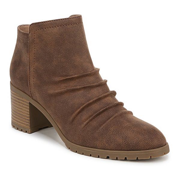 LifeStride Women's Casual Boots Jenson Bootie Brown Size 7 M