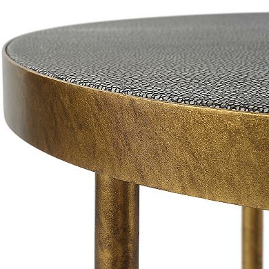 Uttermost Aragon Brass 2-pc Nesting Tables
